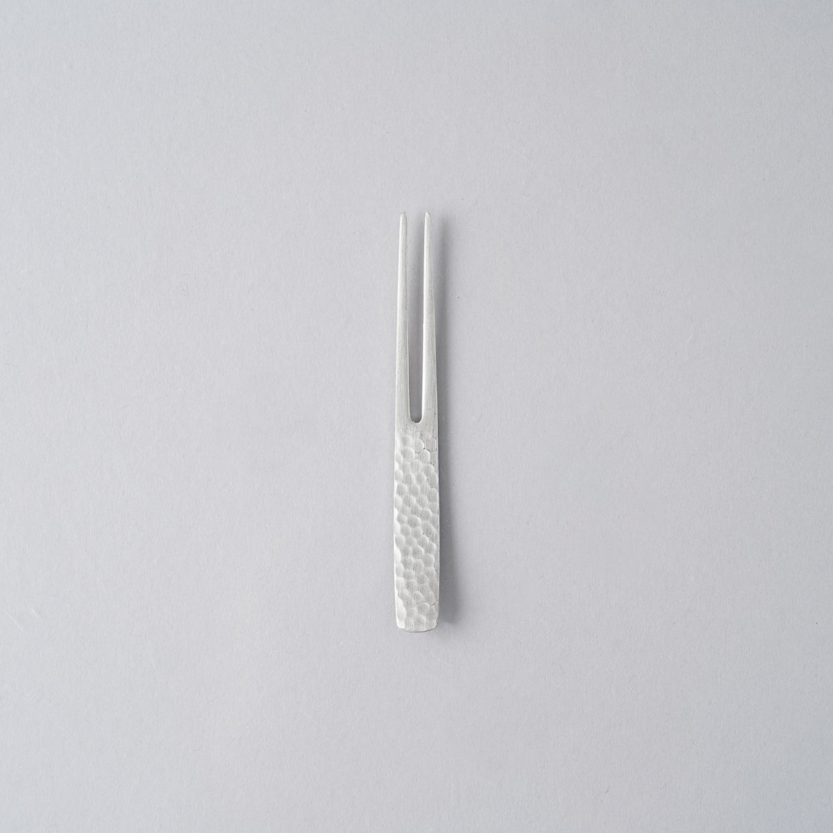 新潟燕カトラリー かんざし ピックフォーク 槌目 9cm