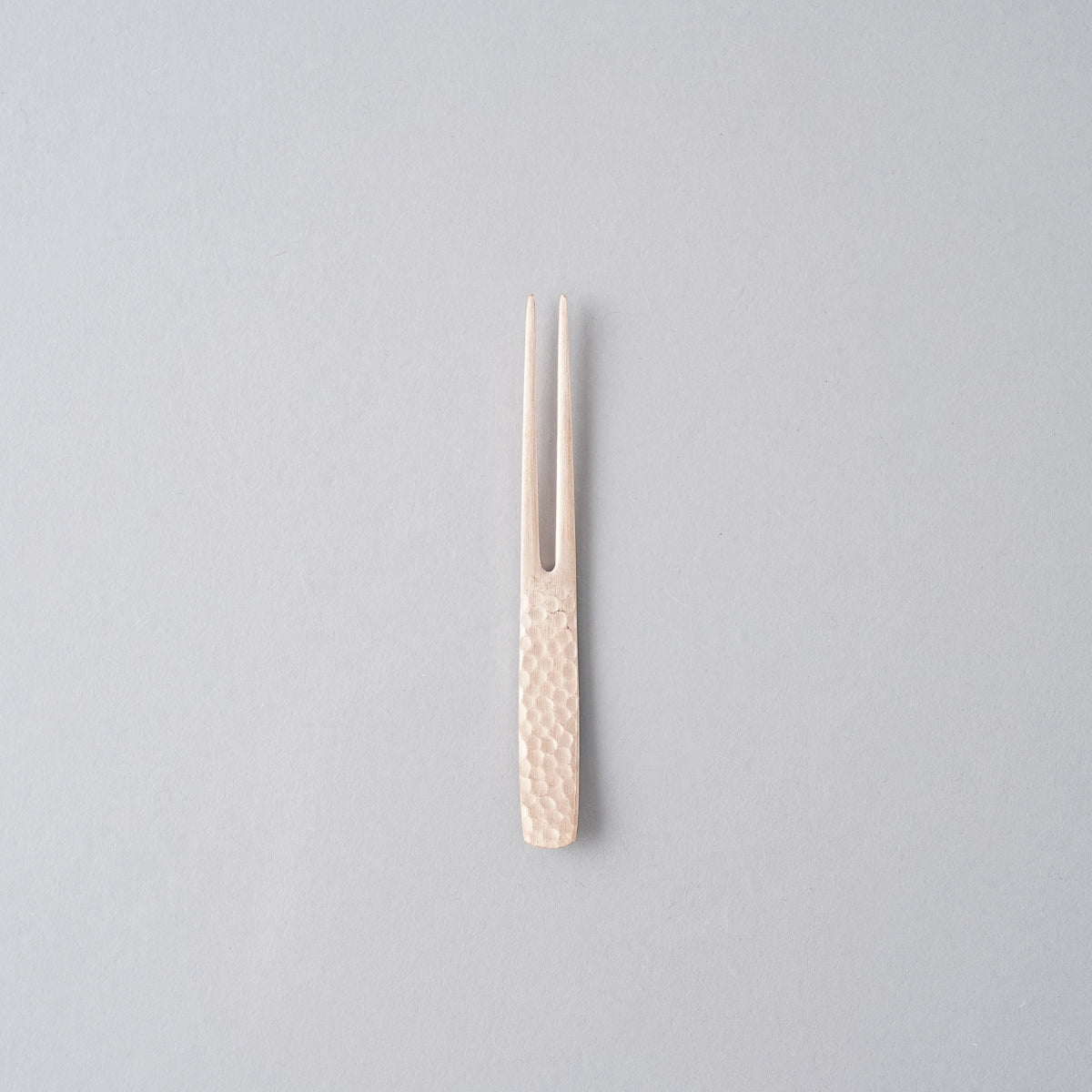 新潟燕カトラリー かんざし ピックフォーク 槌目 9cm